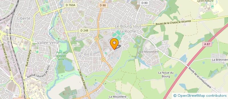 localisation de l'entreprise DOCTEUR GRIMBERT à LA ROCHE-SUR-YON