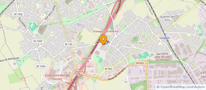 localisation de l'entreprise DOCTEUR HACENE MOUSSOUNI à LESQUIN