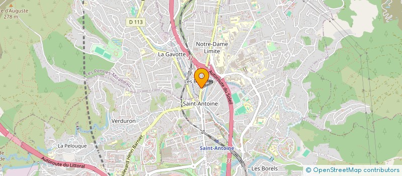 localisation de l'entreprise DOCTEUR HACHEM GOUMAIDI à MARSEILLE