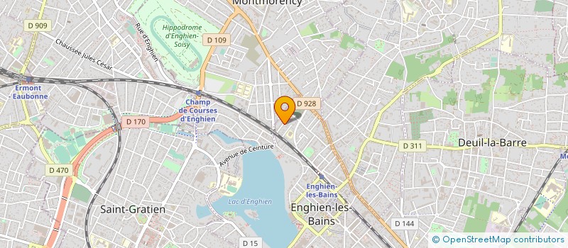 localisation de l'entreprise DOCTEUR HOUSE RENOVATION  ENGHIEN-LES-BAINS