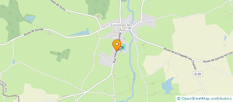 localisation de l'entreprise DOCTEUR JAILLET  LUCENAY-LES-AIX