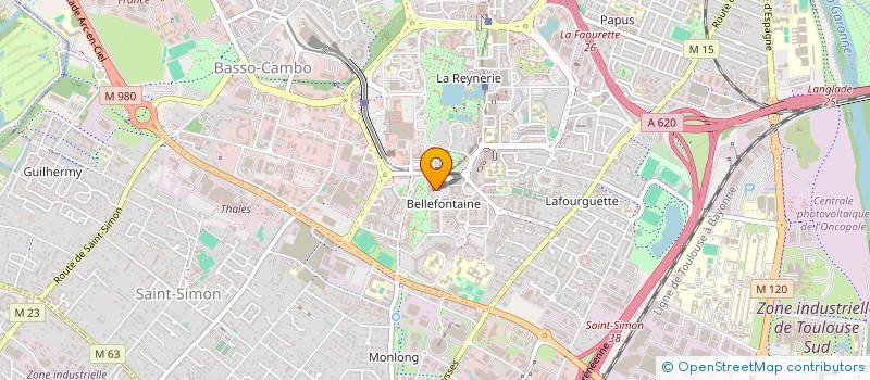 localisation de l'entreprise DOCTEUR JEAN GUILBOT SCP DE MEDECINS à TOULOUSE