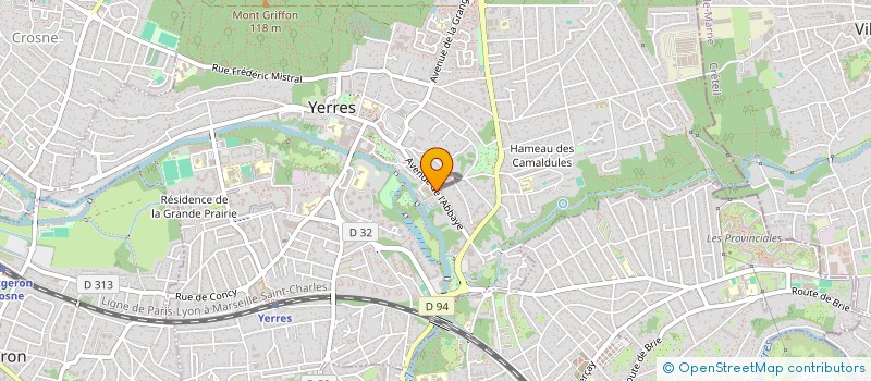 localisation de l'entreprise DOCTEUR JEAN-YVES GUEDJ  YERRES