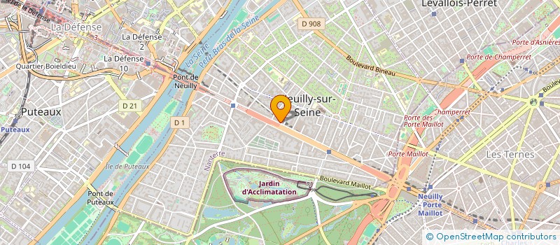 localisation de l'entreprise DOCTEUR JOSEPH EID à NEUILLY-SUR-SEINE