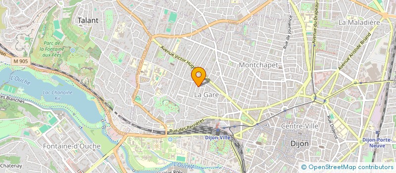 localisation de l'entreprise DOCTEUR JULIE LEVASSEUR à DIJON