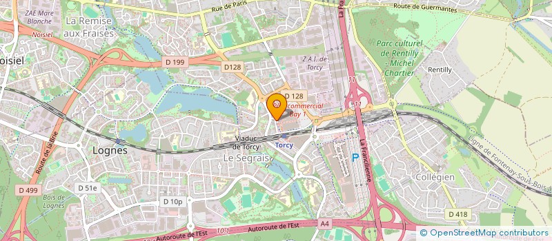 localisation de l'entreprise DOCTEUR JULIEN KOSKAS  TORCY