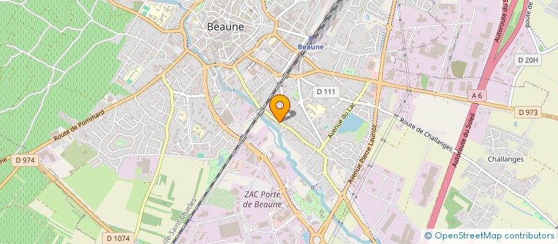 localisation de l'entreprise DOCTEUR KALK à BEAUNE