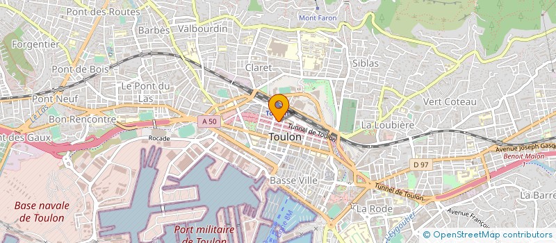 localisation de l'entreprise DOCTEUR KAREN SAGON à TOULON