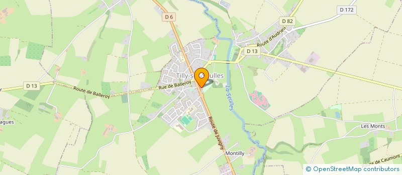 localisation de l'entreprise DOCTEUR KATARZYNA NOWAK  TILLY-SUR-SEULLES