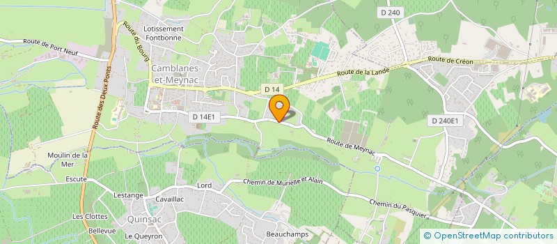 localisation de l'entreprise DOCTEUR KNOCK à CAMBLANES-ET-MEYNAC