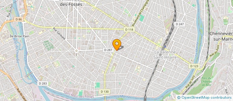 localisation de l'entreprise DOCTEUR LA TORRE  SAINT-MAUR-DES-FOSSES