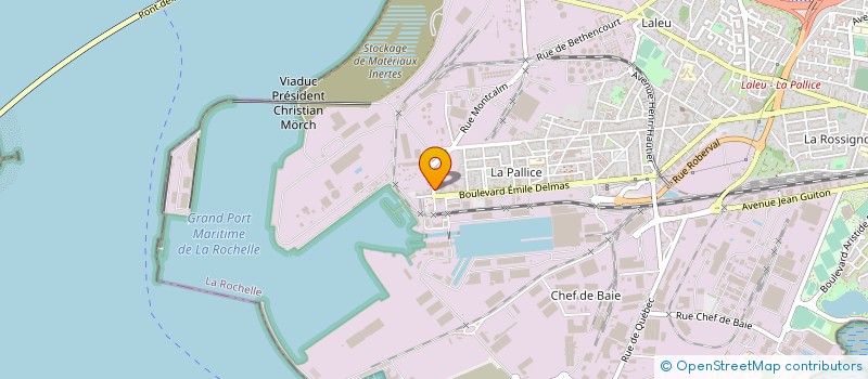 localisation de l'entreprise DOCTEUR LAANAIT  LA ROCHELLE