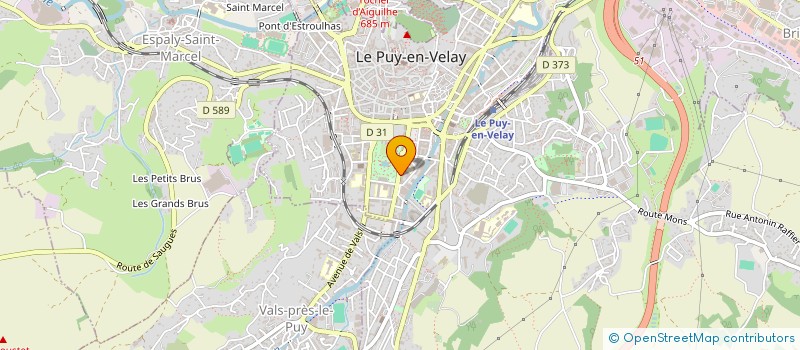 localisation de l'entreprise DOCTEUR LAURENCE FAYOLLE MARCO  LE PUY-EN-VELAY