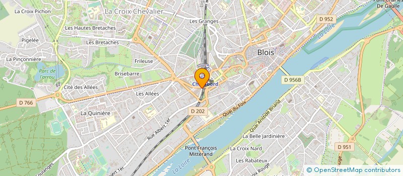 localisation de l'entreprise DOCTEUR LAURENT CHIQUET  BLOIS