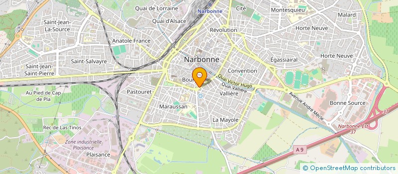 localisation de l'entreprise DOCTEUR LAURENT LOISEL  NARBONNE