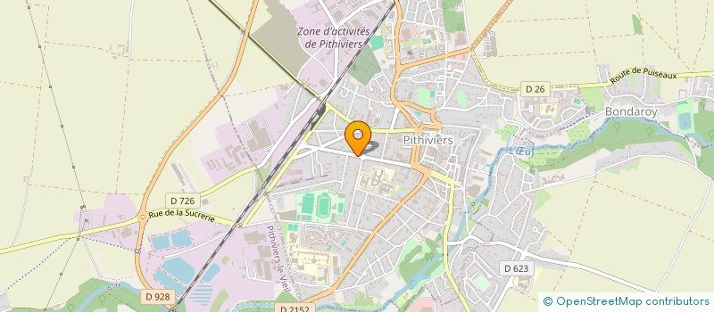 localisation de l'entreprise DOCTEUR LAVO CONSTANCE à PITHIVIERS