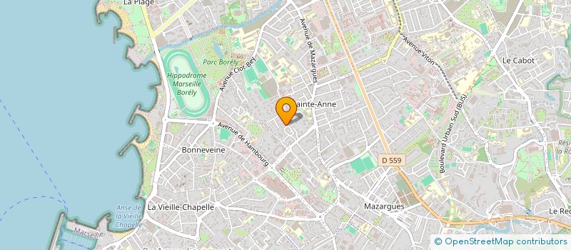 localisation de l'entreprise DOCTEUR LE GONIDEC à MARSEILLE