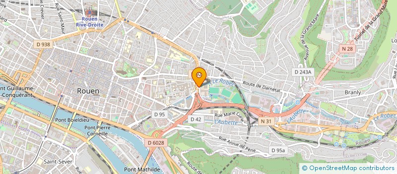 localisation de l'entreprise DOCTEUR LIEVAIN  ROUEN