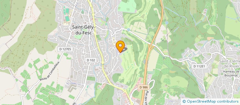 localisation de l'entreprise DOCTEUR LIGERON à SAINT-GELY-DU-FESC