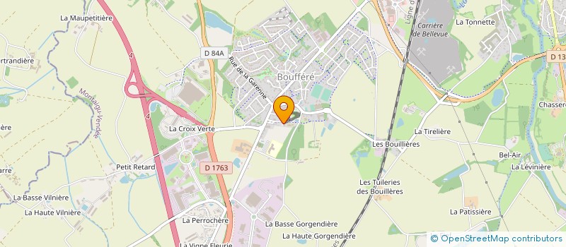 localisation de l'entreprise DOCTEUR LINDSAY PORPHYRE à MONTAIGU-VENDEE