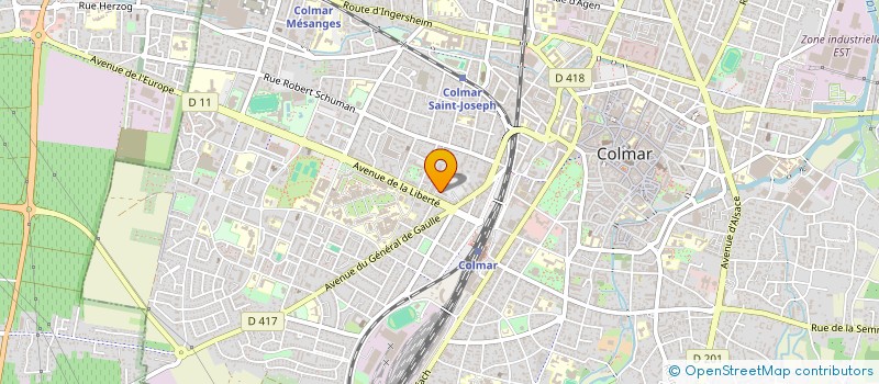 localisation de l'entreprise DOCTEUR MARIA BANEA  COLMAR