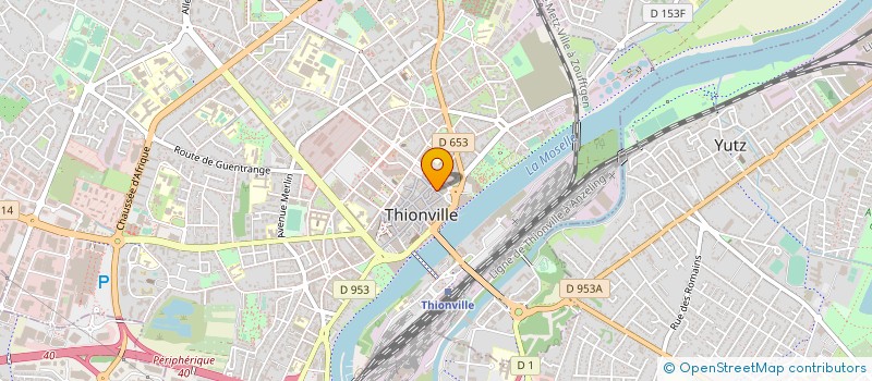 localisation de l'entreprise DOCTEUR MARIE-PIERRE DI CESARE SCHWARTZMANN à THIONVILLE