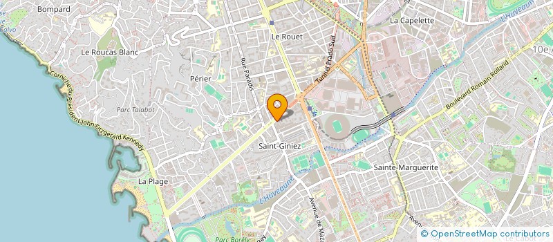 localisation de l'entreprise DOCTEUR MARINA COLOMBANI à MARSEILLE