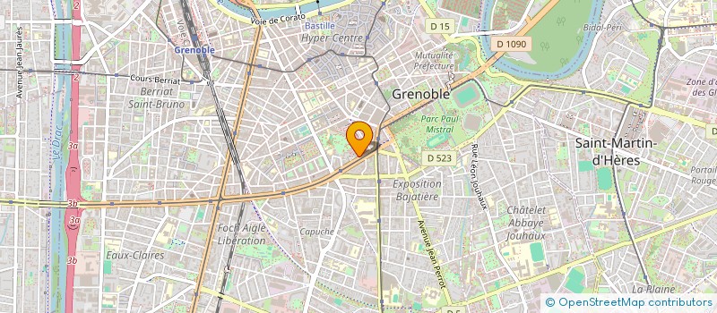 localisation de l'entreprise DOCTEUR MARTA SANGENIS à GRENOBLE