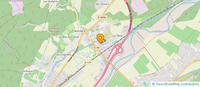 localisation de l'entreprise DOCTEUR MATHIEU MEILLAT CAPITAL SPFPL  PEYRUIS