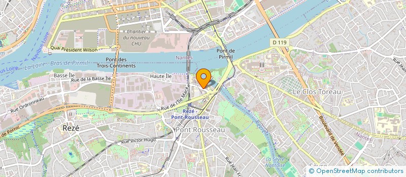localisation de l'entreprise DOCTEUR MATTHIEU HANNEBICQUE à NANTES