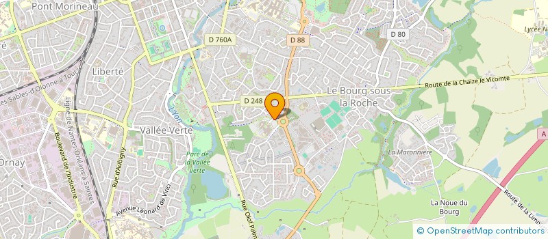 localisation de l'entreprise DOCTEUR MAXIME GUILLEMIN à LA ROCHE-SUR-YON