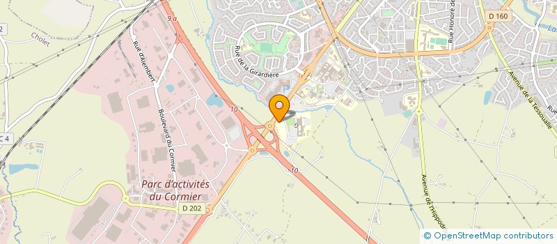 localisation de l'entreprise DOCTEUR MAXIME ROUTIER à CHOLET