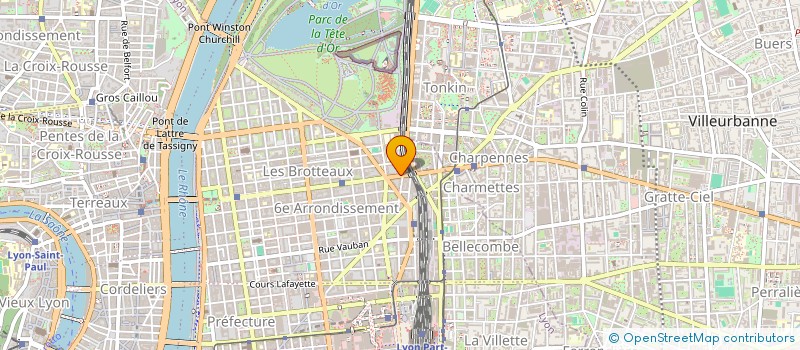 localisation de l'entreprise DOCTEUR MECHERI GABRIEL  LYON