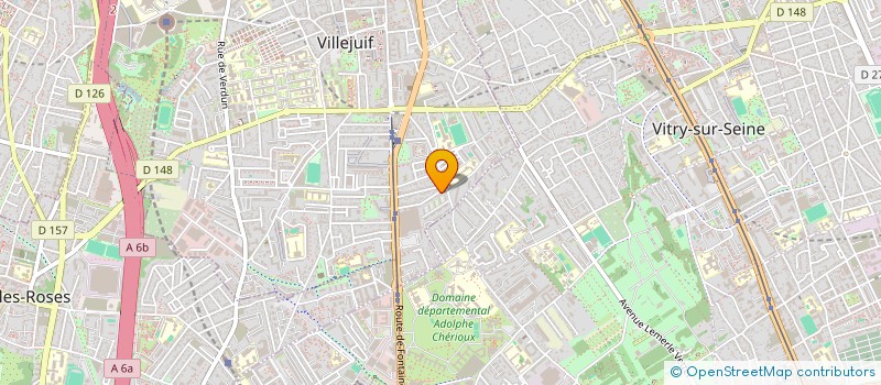 localisation de l'entreprise DOCTEUR MELIANI  VILLEJUIF