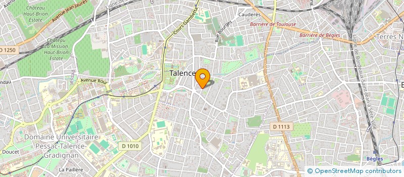 localisation de l'entreprise DOCTEUR MENUISERIES  TALENCE