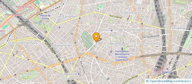 localisation de l'entreprise DOCTEUR MICHEL UZAN  PARIS