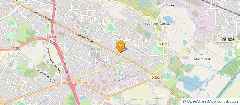 localisation de l'entreprise DOCTEUR MOTS  TRELAZE