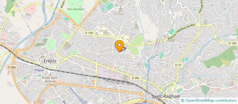 localisation de l'entreprise DOCTEUR MUCCIOLI CHRISTOPHE à FREJUS