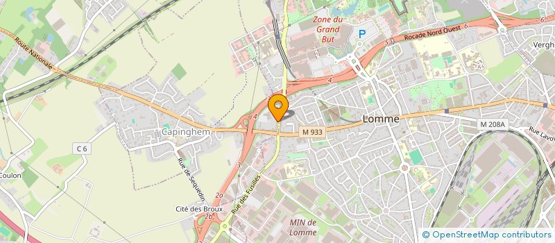 localisation de l'entreprise DOCTEUR NADIA TAZI  CAPINGHEM