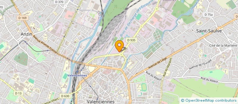 localisation de l'entreprise DOCTEUR PANFILO BAPTISTE à VALENCIENNES