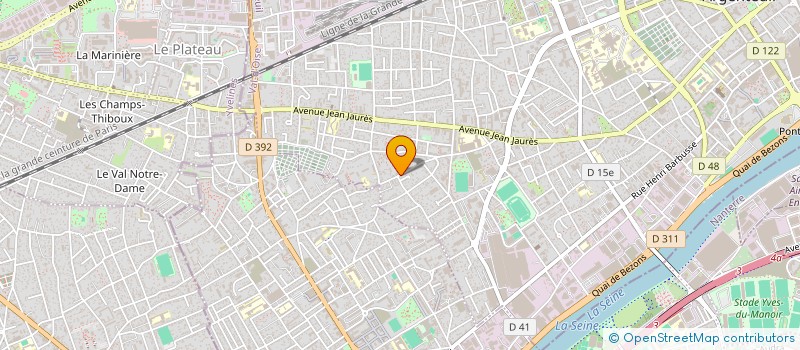 localisation de l'entreprise DOCTEUR PARE-BRISE  ARGENTEUIL