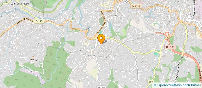 localisation de l'entreprise DOCTEUR PATICK DELASALLE  GRASSE