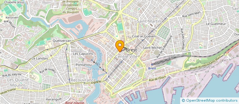 localisation de l'entreprise DOCTEUR PERS à BREST