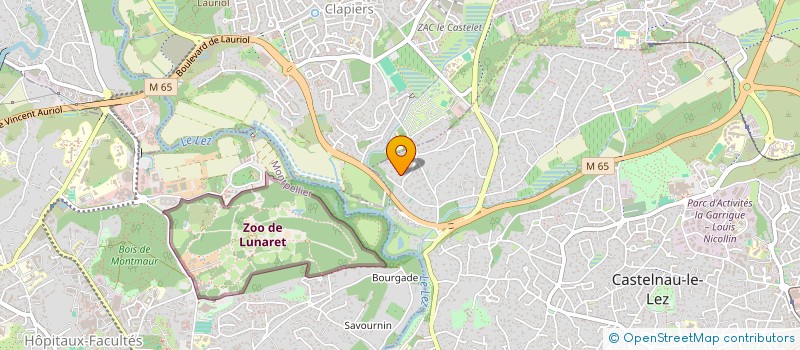 localisation de l'entreprise DOCTEUR PIERRE HUBERT CHAIGNON DU RONCERAY à CASTELNAU-LE-LEZ