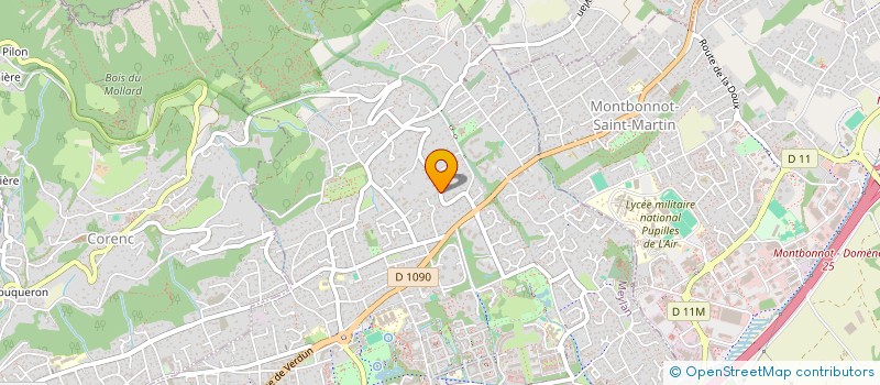 localisation de l'entreprise DOCTEUR PIERRE MONGE ANESTHESISTE REANIMATEUR à MEYLAN