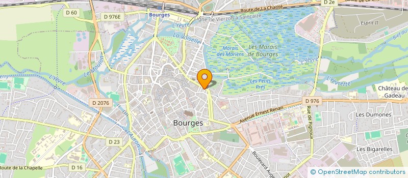 localisation de l'entreprise DOCTEUR PIQUEMAL ET KEPCZYNSKI à BOURGES
