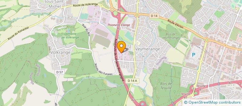 localisation de l'entreprise DOCTEUR PUTZ CYRILLE à THIONVILLE