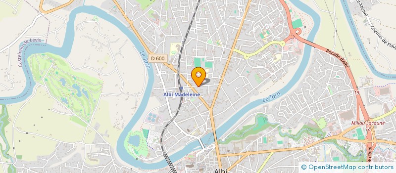 localisation de l'entreprise DOCTEUR RADU CISMARU à ALBI