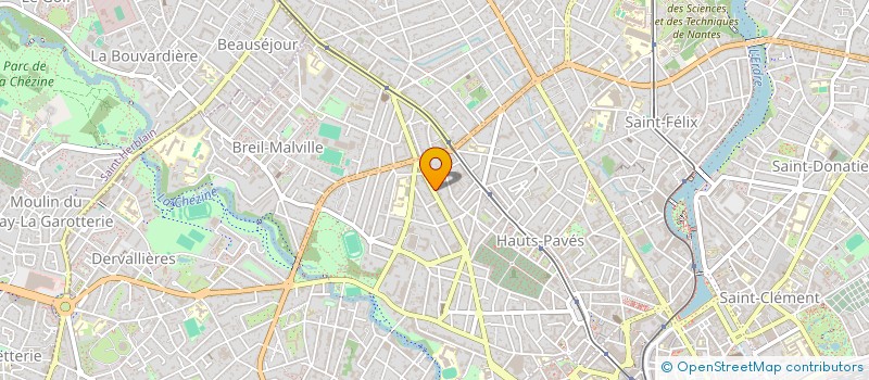localisation de l'entreprise DOCTEUR RAPHAEL BONNET à NANTES