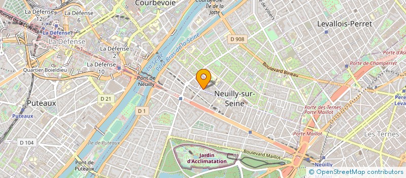 localisation de l'entreprise DOCTEUR ROSSARIE à NEUILLY-SUR-SEINE
